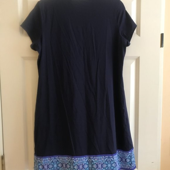 Lands End Swim Dress Coverup M - Picture 2 of 3
